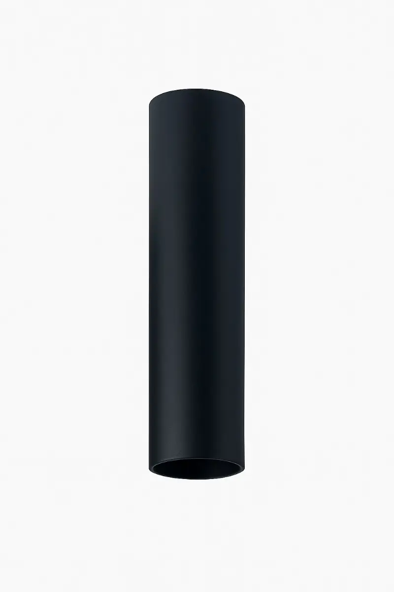 Spot Sobrepor Tubi Dicroica 20cm Preto 5319 All Lux