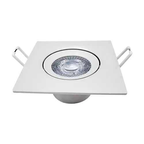 Kit 10 Spots Led Embutir Quadrado 6500K 5W Bivolt Avant 1